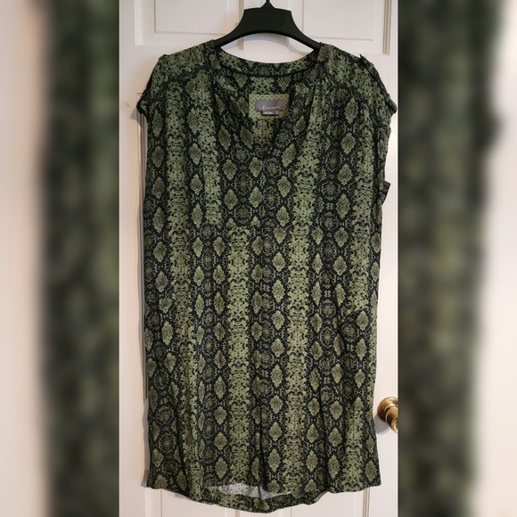 Anthropologie Rachel Tunic Dress SIZE L NWOT - Picture 2 of 15
